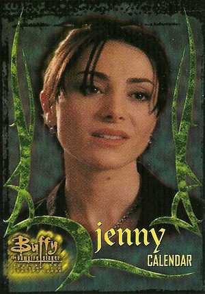 Inkworks Buffy, The Vampire Slayer - Season 2 (Two) Base Card 68 Jenny Calendar