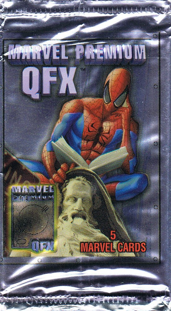 Fleer/Skybox Marvel Premium QFX   Empty Wrapper