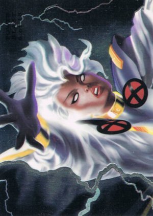 Fleer Marvel Annual Flair '94 PowerBlast Card 6 Storm