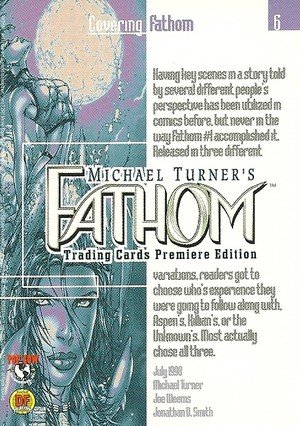 Dynamic Forces Fathom Base Card 6 Having key scenes in a story told by severa