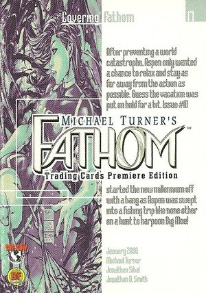 Dynamic Forces Fathom Base Card 17 After preventing a world catastrophe, Aspen