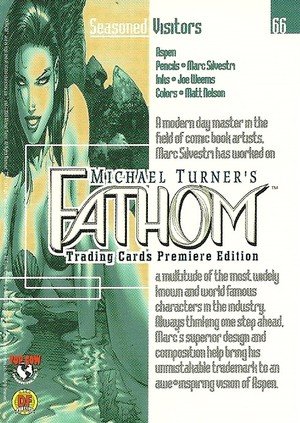 Dynamic Forces Fathom Base Card 66 A modern day master in the field of comic b