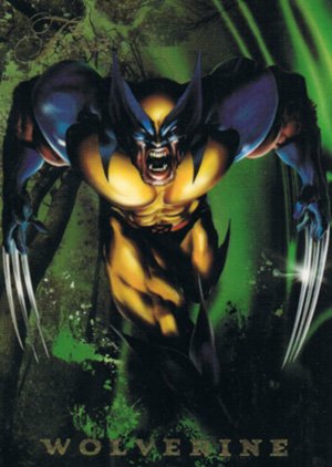 Fleer Marvel Annual Flair '94 PowerBlast Card 8 Wolverine