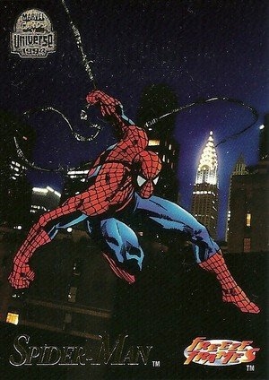 Fleer Marvel Universe V Base Card 1 Spider-Man