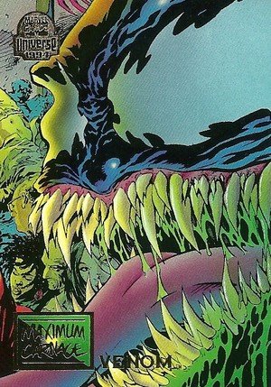 Fleer Marvel Universe V Base Card 27 Venom