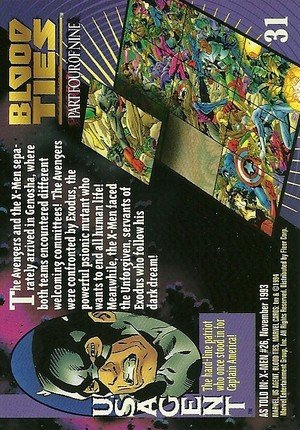 Fleer Marvel Universe V Base Card 31 U.S. Agent