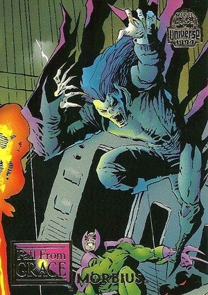 Fleer Marvel Universe V Base Card 66 Morbius