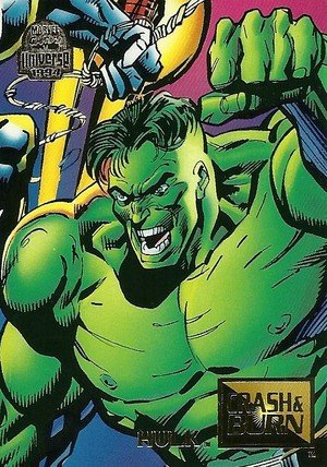 Fleer Marvel Universe V Base Card 78 Hulk