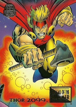 Fleer Marvel Universe V Base Card 83 Thor 2099