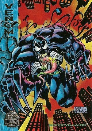 Fleer Marvel Universe V Base Card 131 Venom