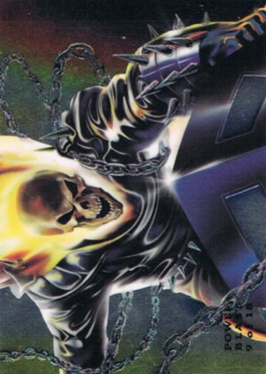 Fleer Marvel Annual Flair '94 PowerBlast Card 9 Ghost Rider