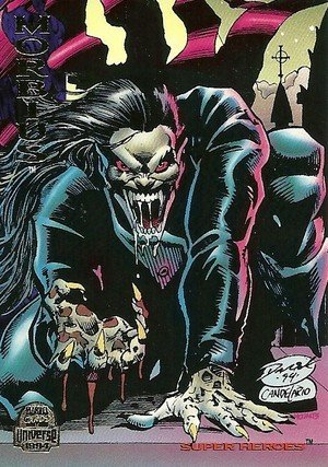 Fleer Marvel Universe V Base Card 138 Morbius