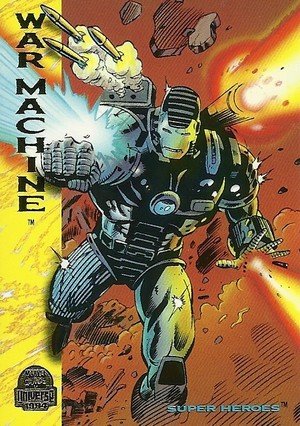 Fleer Marvel Universe V Base Card 164 War Machine