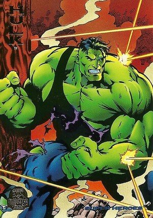 Fleer Marvel Universe V Base Card 190 Hulk