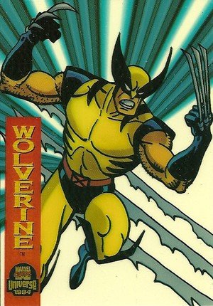 Fleer Marvel Universe V Suspended Animation Card 10 of ten Wolverine
