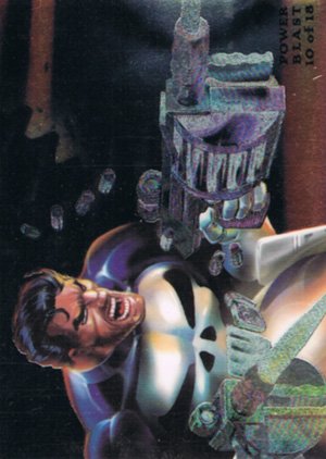 Fleer Marvel Annual Flair '94 PowerBlast Card 10 Punisher