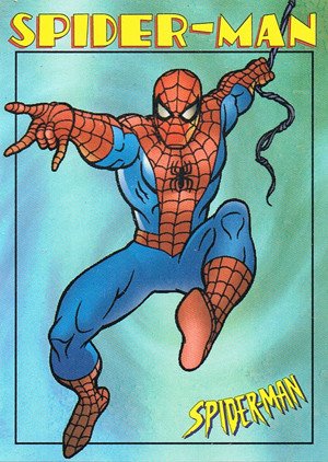 Fleer/Skybox Spider-Man .99 Base Card 1 Spider-Man: After being bitten by