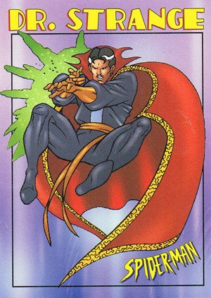 Fleer/Skybox Spider-Man .99 Base Card 8 Dr. Strange