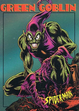 Fleer/Skybox Spider-Man .99 Base Card 19 Green Goblin