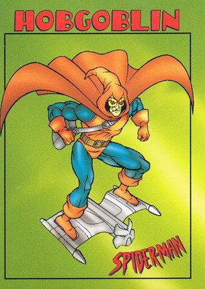 Fleer/Skybox Spider-Man .99 Base Card 20 Hobgoblin