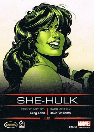 Rittenhouse Archives Legends of Marvel She-Hulk L2 