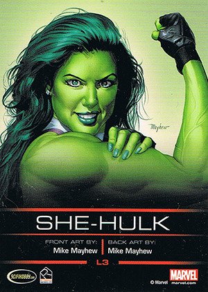 Rittenhouse Archives Legends of Marvel She-Hulk L3 