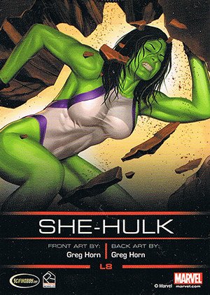 Rittenhouse Archives Legends of Marvel She-Hulk L8 