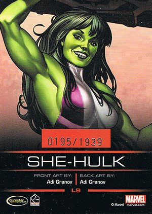 Rittenhouse Archives Legends of Marvel She-Hulk L9 