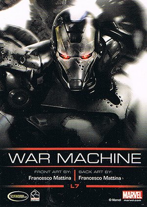 Rittenhouse Archives Legends of Marvel War Machine L7 