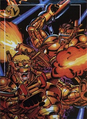 Topps Jim Lee's WildC.A.T.s Base Card 19 Spotting the Grifter, the Cabal