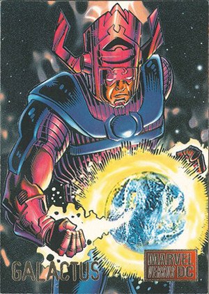 Fleer/Skybox DC versus Marvel Comics Base Card 32 Galactus