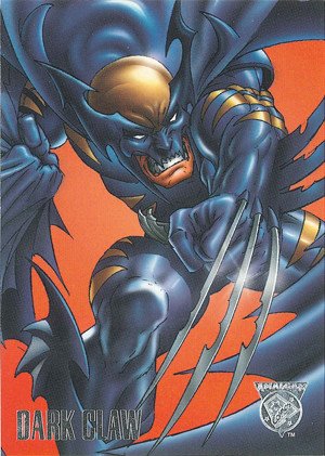 Fleer/Skybox DC versus Marvel Comics Amalgam Preview Card 1 of 4 Dark Claw
