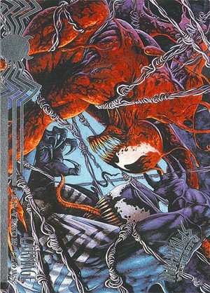 Fleer Ultra Spider-Man '95 Fleer Ultra Base Card 99 Venom vs. Carnage
