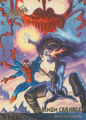 Fleer Ultra Spider-Man '95 Fleer Ultra Base Card 91 Maximum Carnage