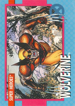 Impel X-Men Series I Base Card 2 Wolverine
