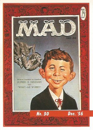 Lime Rock Mad: Series 1 Base Card 30 December 1956