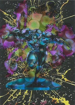 Comic Images The Silver Surfer Base Card 6 Silver Surfer