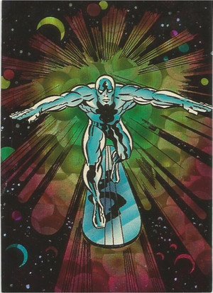 Comic Images The Silver Surfer Base Card 7 Morals