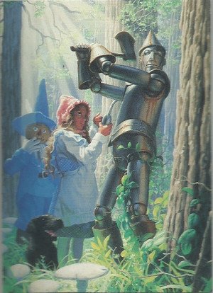 Comic Images Hildebrandt Base Card 76 Dorothy Finds the Tin Man