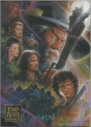 Topps Lord of the Rings Masterpieces II Base Card 1 Table of Contents