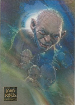 Topps Lord of the Rings Masterpieces II Base Card 4 Gollum's Fury