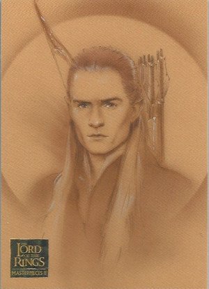Topps Lord of the Rings Masterpieces II Base Card 5 Master Archer