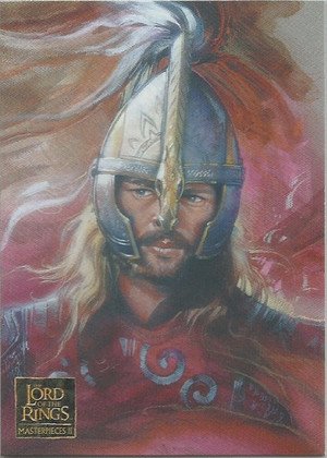 Topps Lord of the Rings Masterpieces II Base Card 8 Éomer