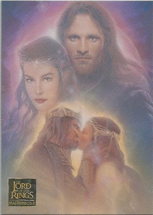 Topps Lord of the Rings Masterpieces II Base Card 12 Their Love Undenied