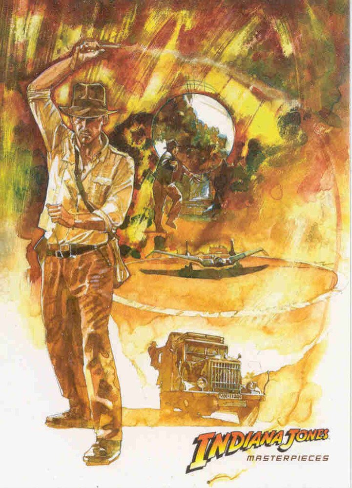 Topps Indiana Jones Masterpieces Promos P1 