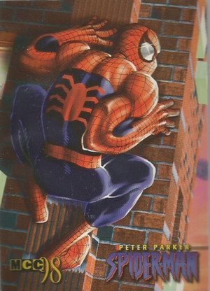 Fleer/Skybox Marvel Creators Collection 98 (MCC98) Base Card 1 Spider-Man
