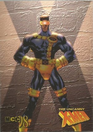 Fleer/Skybox Marvel Creators Collection 98 (MCC98) Base Card 5 Cyclops