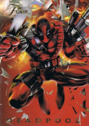 Fleer Marvel Annual Flair '94 PowerBlast Card 16 Deadpool