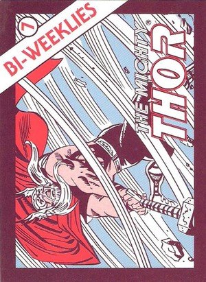 Marvel Comics Marvel Comics Bi-Weeklies Promos 7 The Mighty Thor