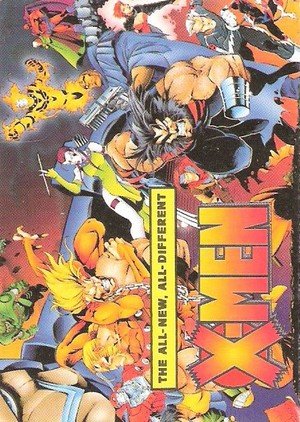 Marvel Comics Marvel Comic Checklists Promos  X-Men, The All New, All Different